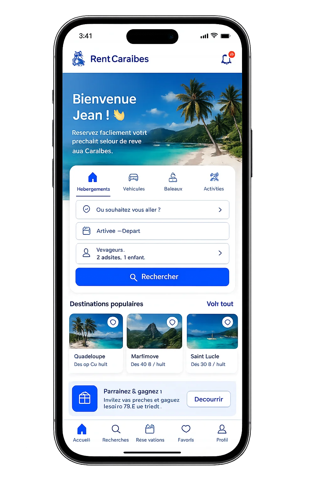 App RentCaraïbes